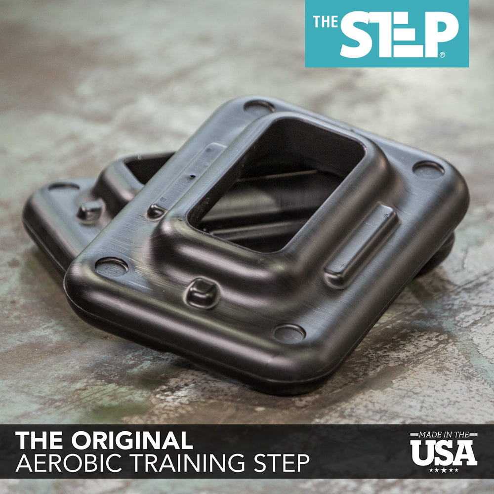 The Step risers resistance band notch secure anchor for safer band exercises