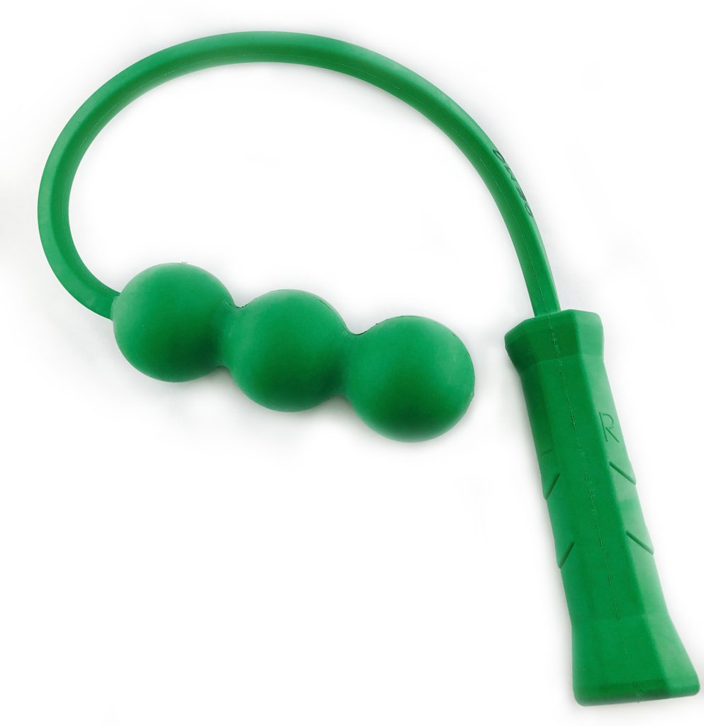 The Total Serve ServeMaster front view showing trainer for easy grip learning