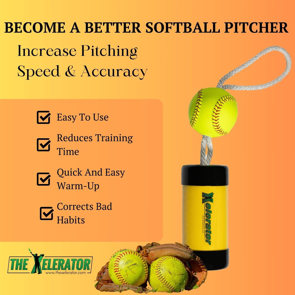 Pitcher using The Xelerator for quick warm-ups improving readiness