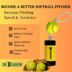 Pitcher using The Xelerator for quick warm-ups improving readiness