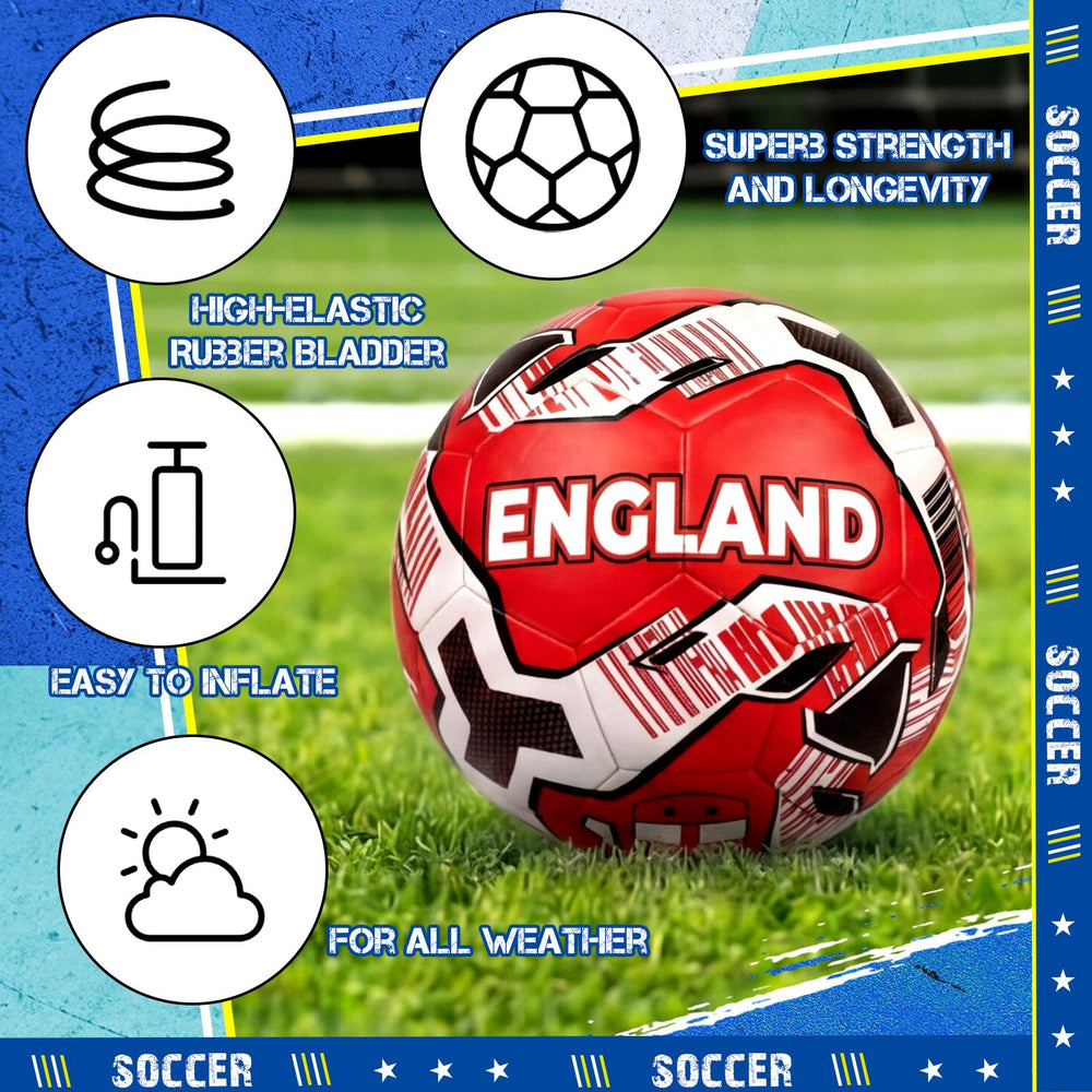 Thenshop ball in play on grass illustrating reliable flight and bounce