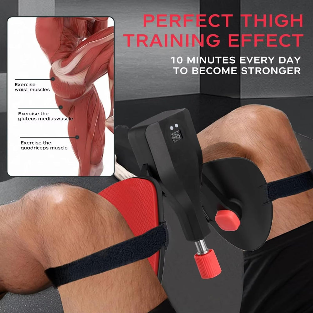 Generic Thigh Master demonstration pressing for arms and chest to tone muscles