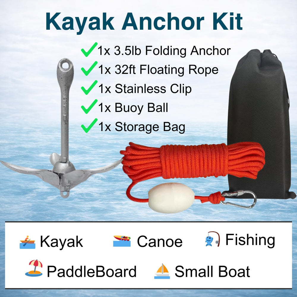 Thorkok floating rope and buoy detail for high visibility and easy retrieval