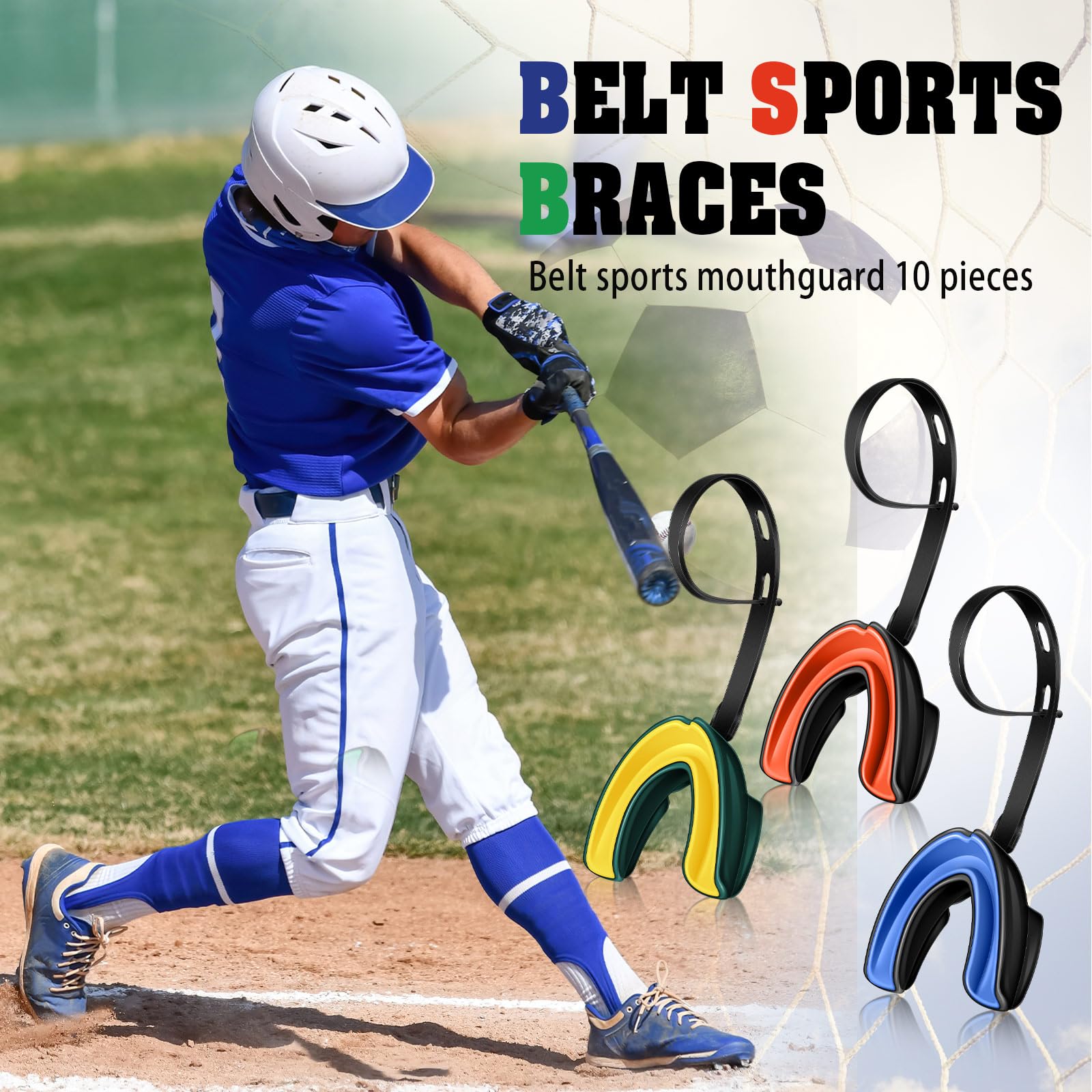 Threlaco mouth guard in use by player demonstrating easy access and comfort