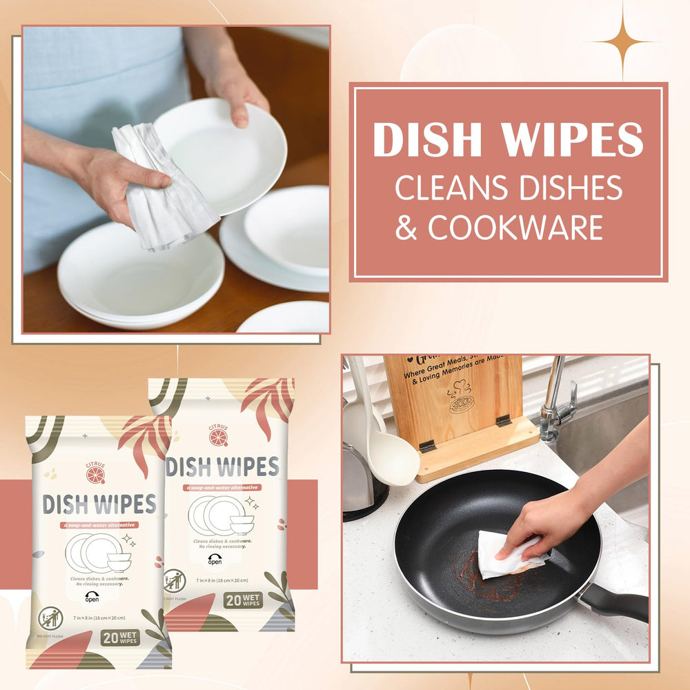 Threlaco wipe in hand demonstrating easy portable cleanup benefit