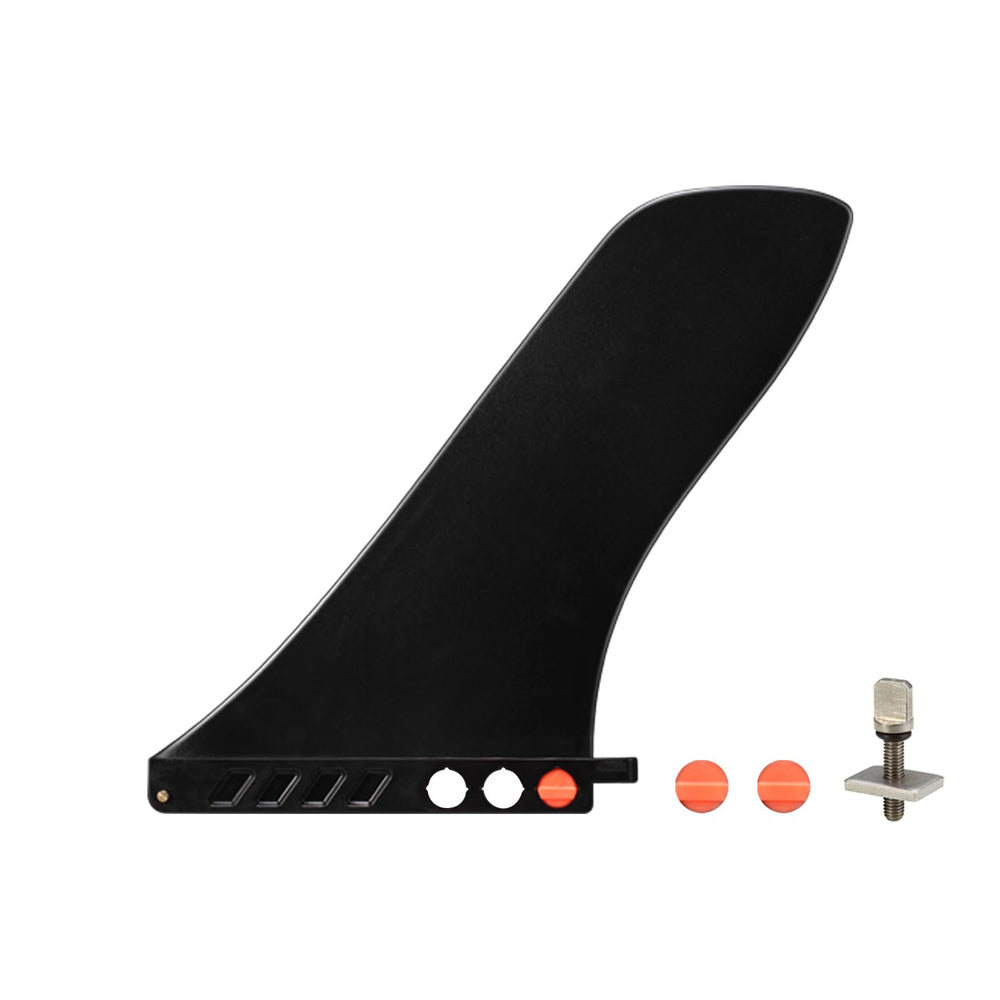 THURSO SURF front profile of the touring click fin showing shape and stability benefit