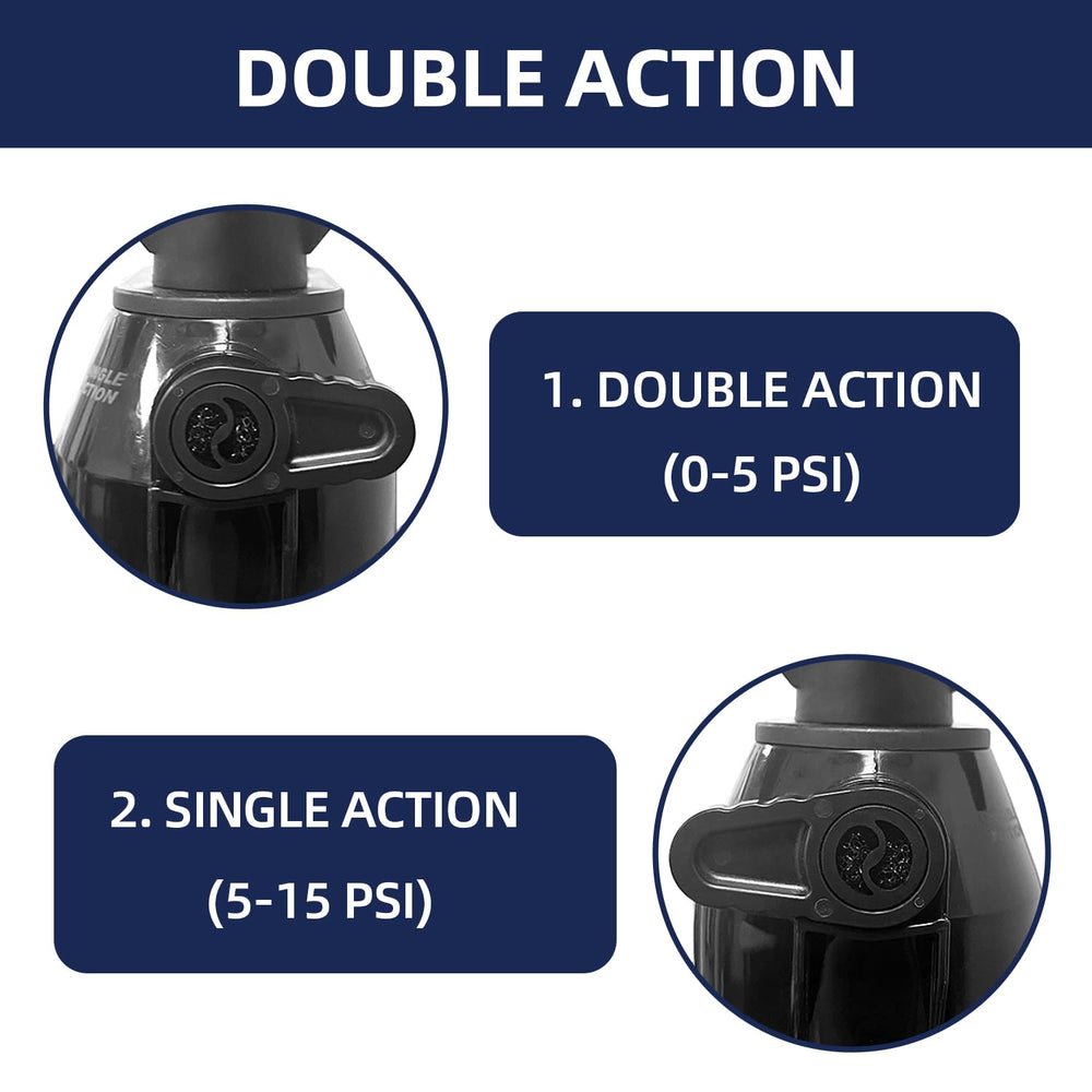 THURSO SURF hose connection detail with snap-on lock for secure inflation