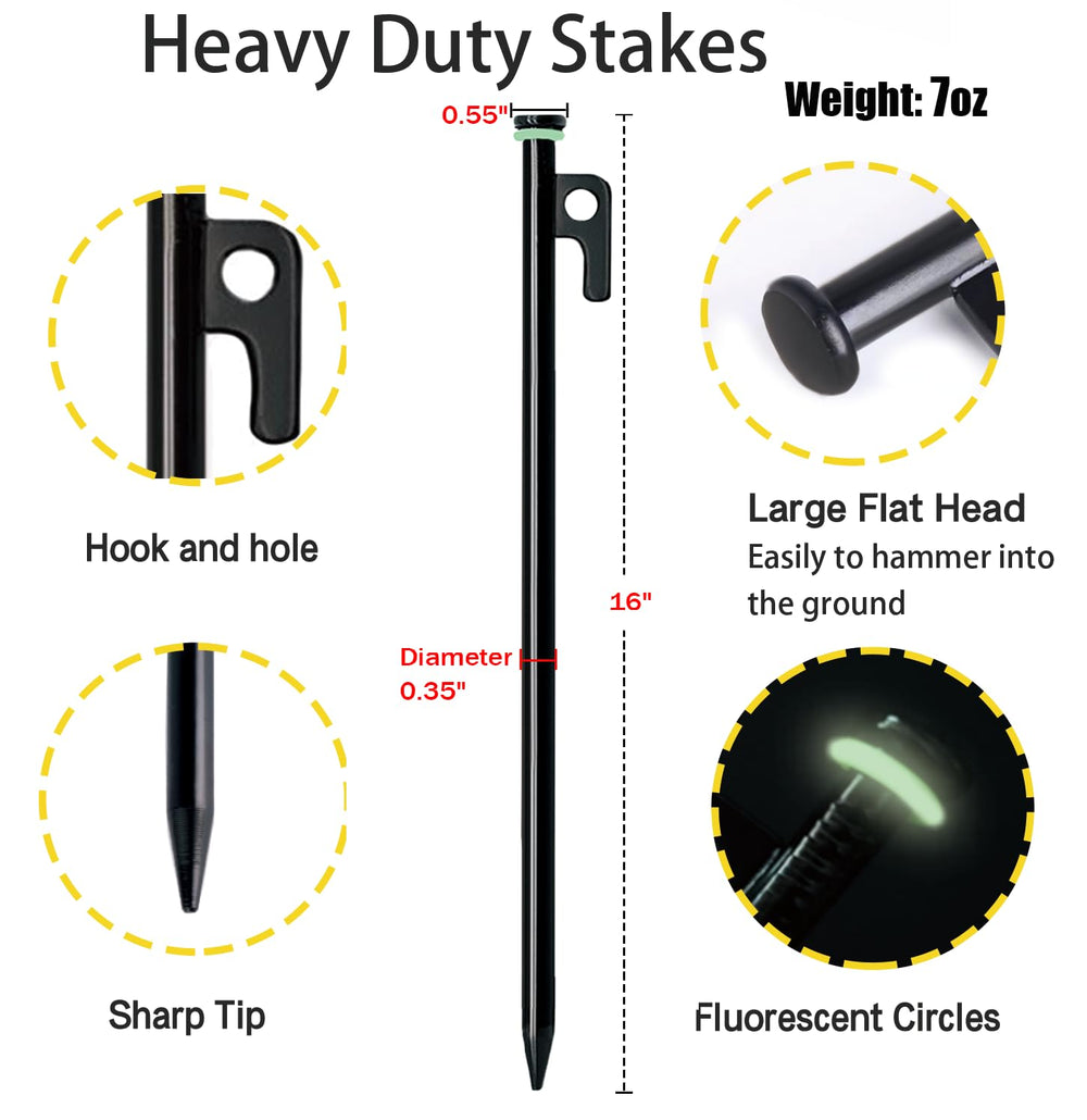 Tialero hammer head and hook demonstrating stake removal ease