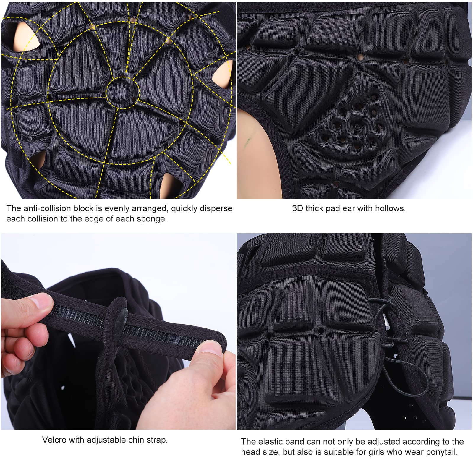 TIAXU TIAXU chin strap buckle detail providing stable retention and comfort benefit