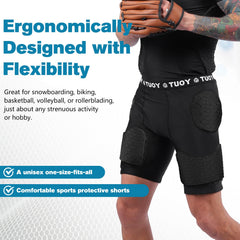 TIAXU side profile demonstrating low‑profile fit under pants for discreet protection