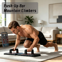 Tibnun foldable push up board folded compact for travel and easy storage benefit