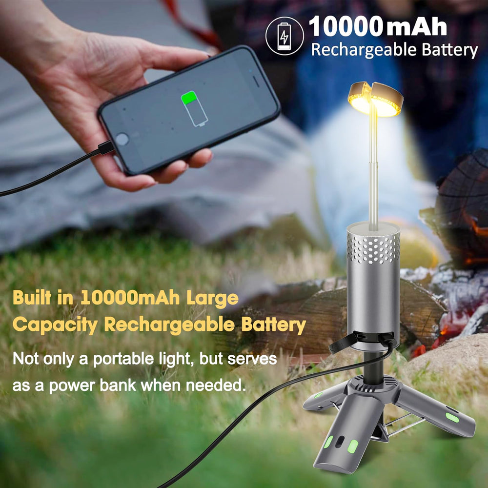 TIDNNS USB-C and USB-A ports close-up enabling fast charging and power bank use