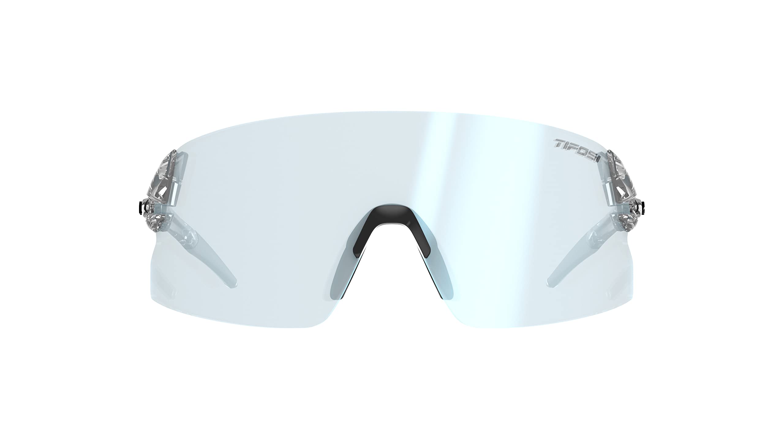 Tifosi Rail XC held in hand to show compact size and 31 g featherweight frame
