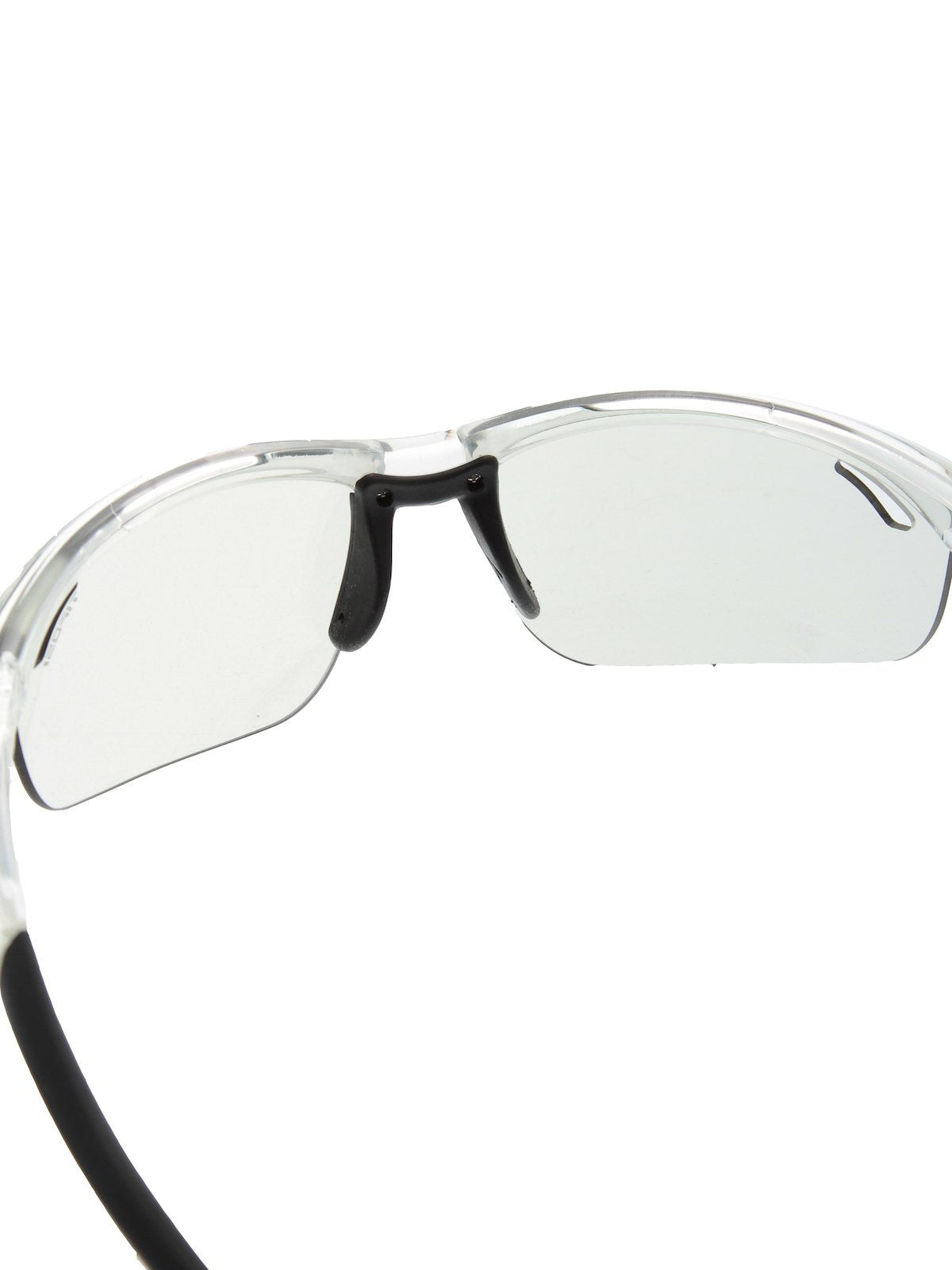 Tifosi Veloce with Rx adaptor inserted showing prescription compatibility benefit