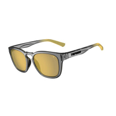 Tifosi Smirk gold mirror lens close-up reducing glare for clearer vision