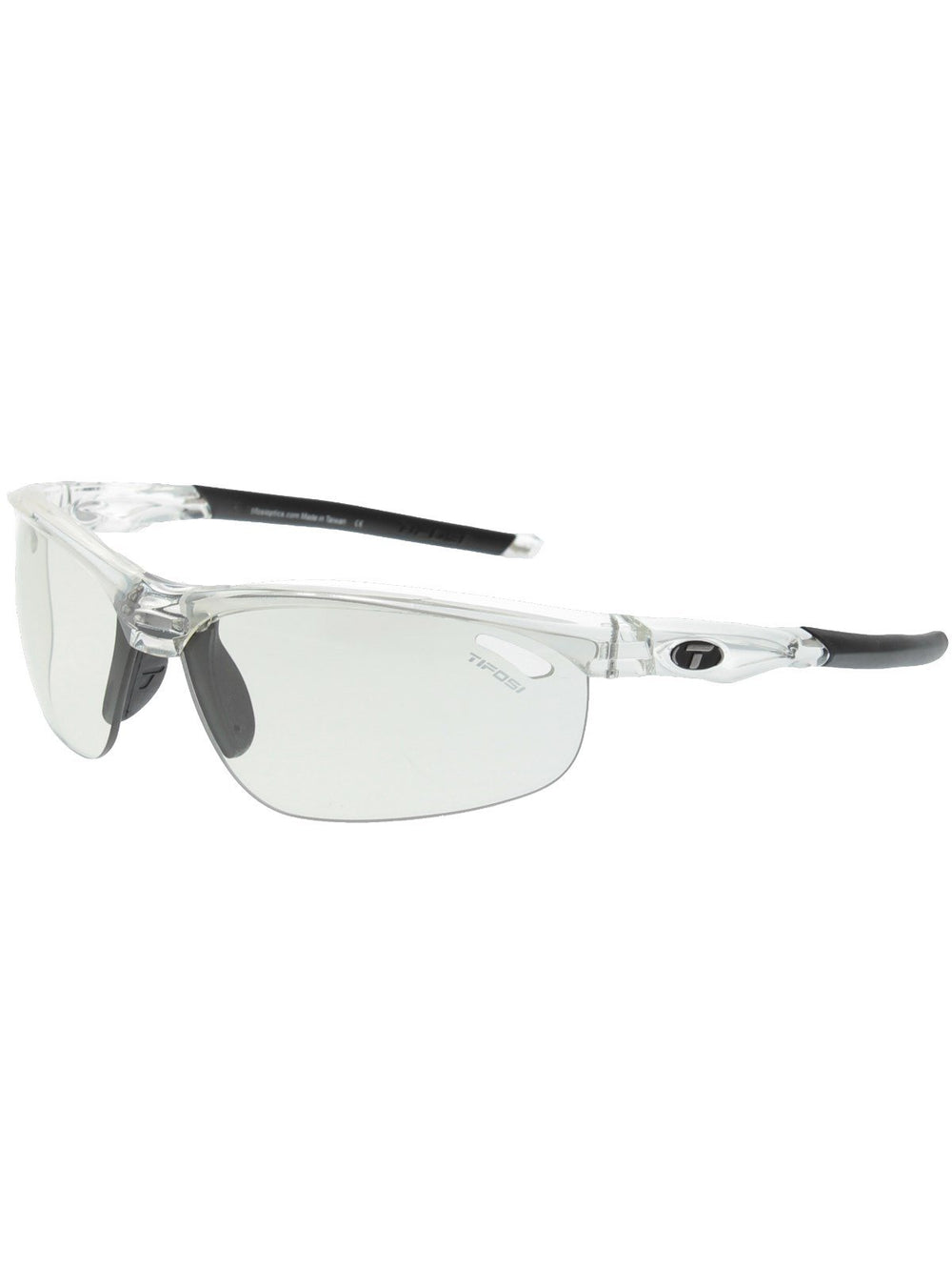 Tifosi Veloce front view showing versatile photochromic protection and coverage