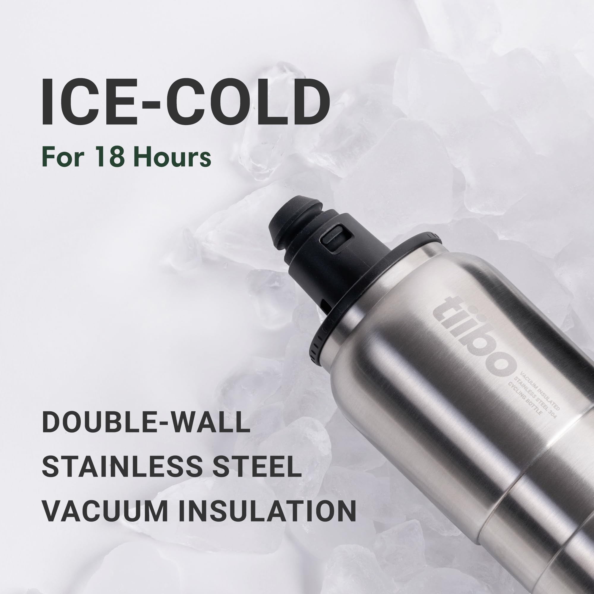 tiibo close-up of fast-flow nozzle showing control and quick sipping benefit