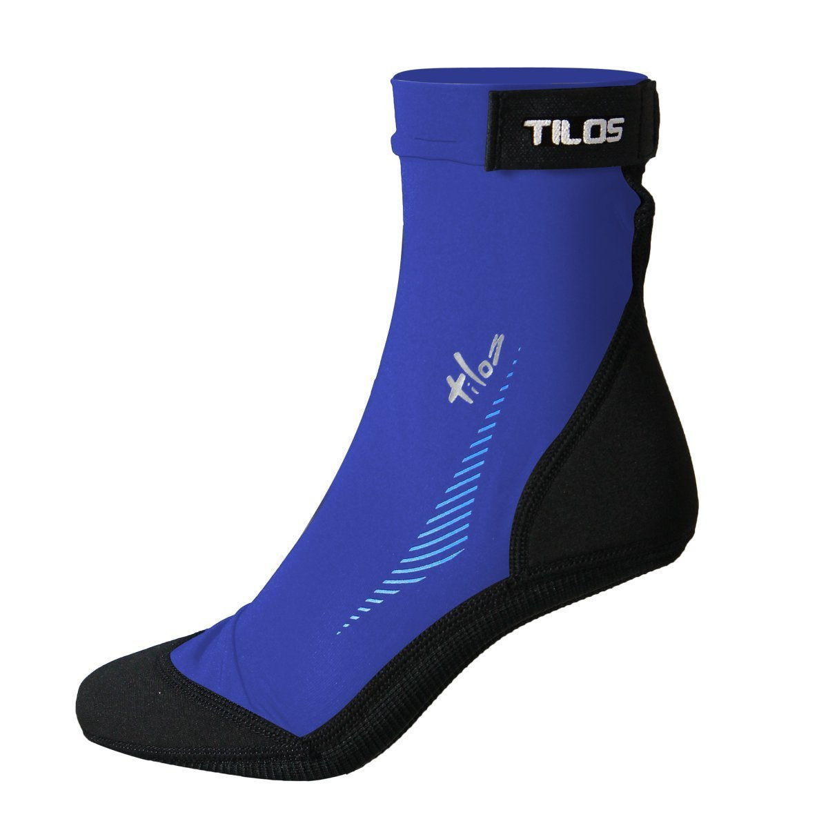 Tilos front view sport skin water sock showing lightweight protection for feet