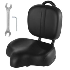 TIMCORR front view of seat with backrest showing comfortable wide surface