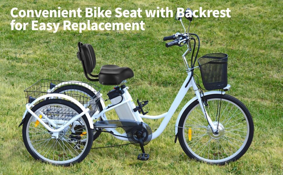 TIMCORR mounted on a tricycle to illustrate size and scale for stable seating
