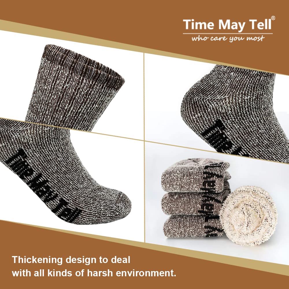 Time May Tell socks inside hiking boot illustrating secure fit and blister prevention benefit