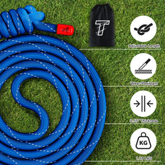 TIOPSUUO rope in outdoor use demonstrating steady flow training and cardio benefit