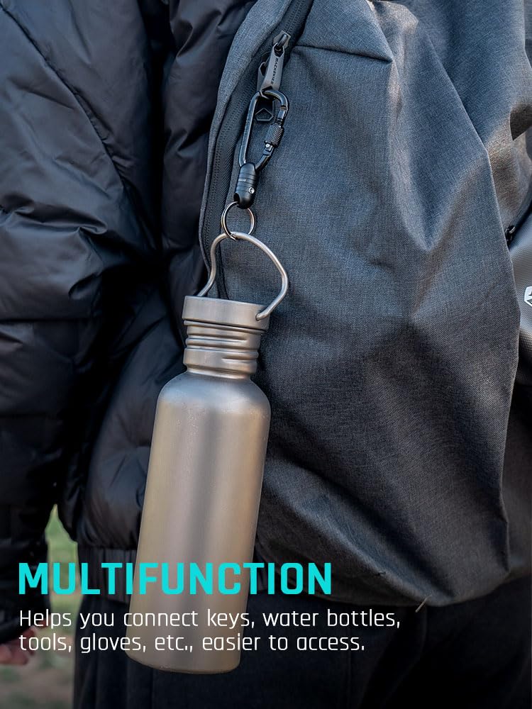 TISUR packaged product with rings and connector for easy everyday carry setup