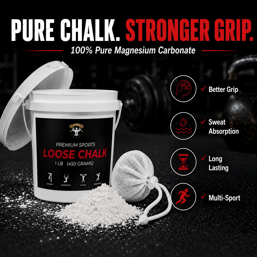 TITGGI chalk ball close-up showing texture for controlled application