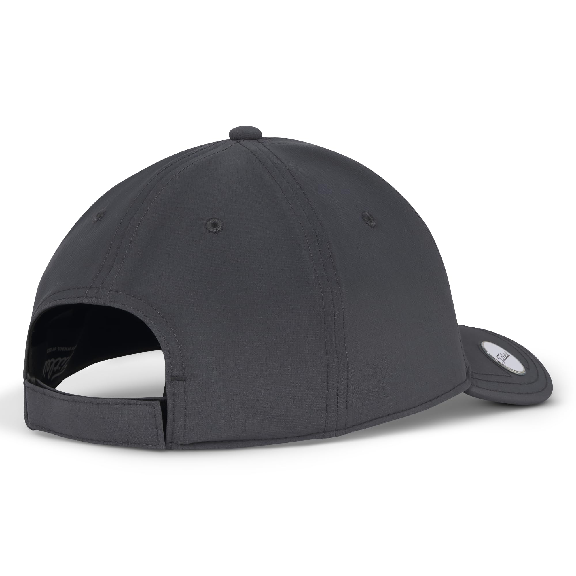 Titleist cap worn on golfer demonstrating fit, mobility, and sun protection