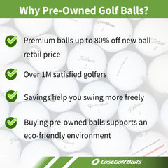 Titleist Pro V1x visible scuff example illustrating cosmetic wear but playable