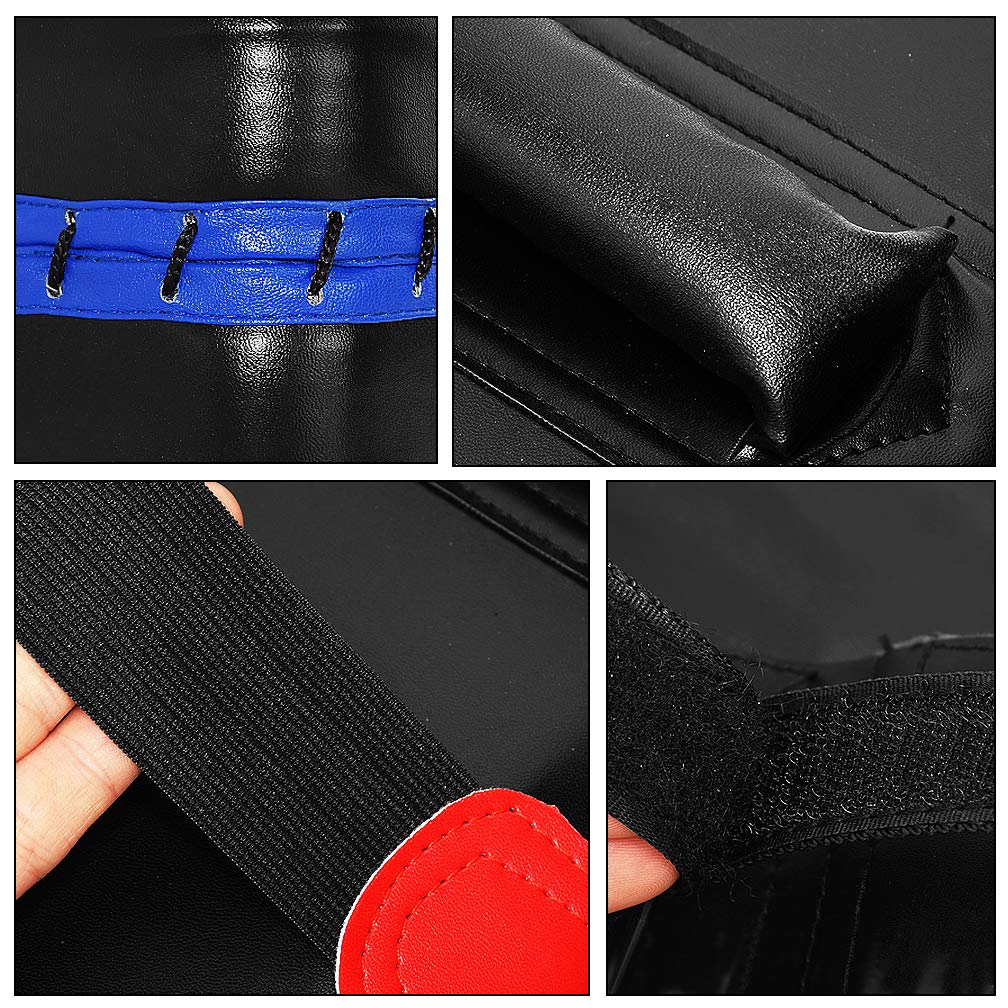 TLBTEK pad beside a hand for scale showing compact, portable training advantage