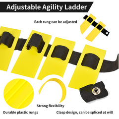 TNZMART athlete using ladder during footwork drill for speed and coordination benefit