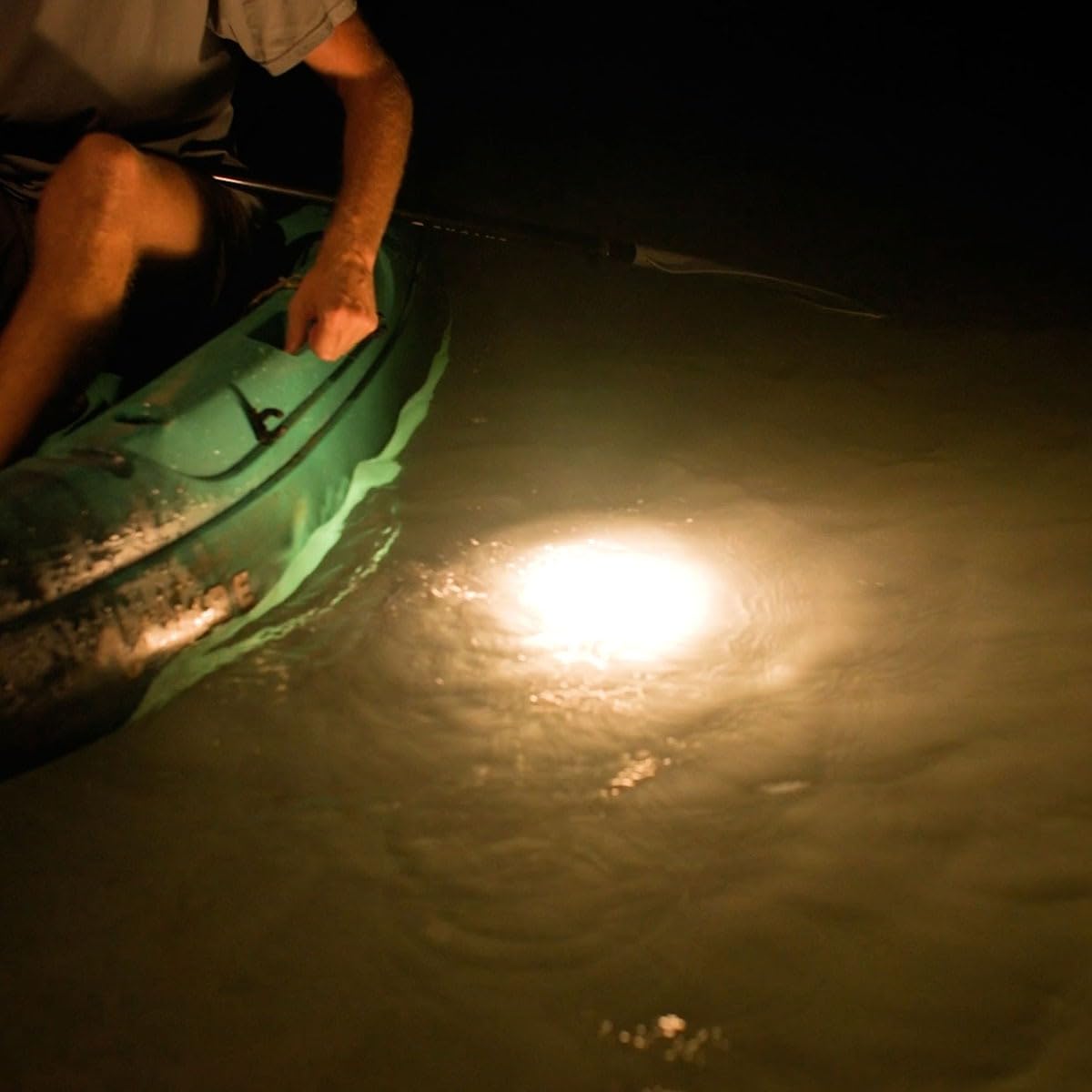 Toadfish Stowaway red mode illuminating helm area to preserve night vision
