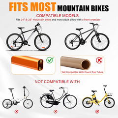TOFFCAEA folding foot pedals shown folded and extended for convenience