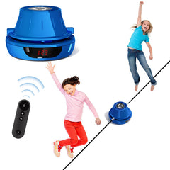 Togieeii front view showing base and two tethers, stable for home workouts