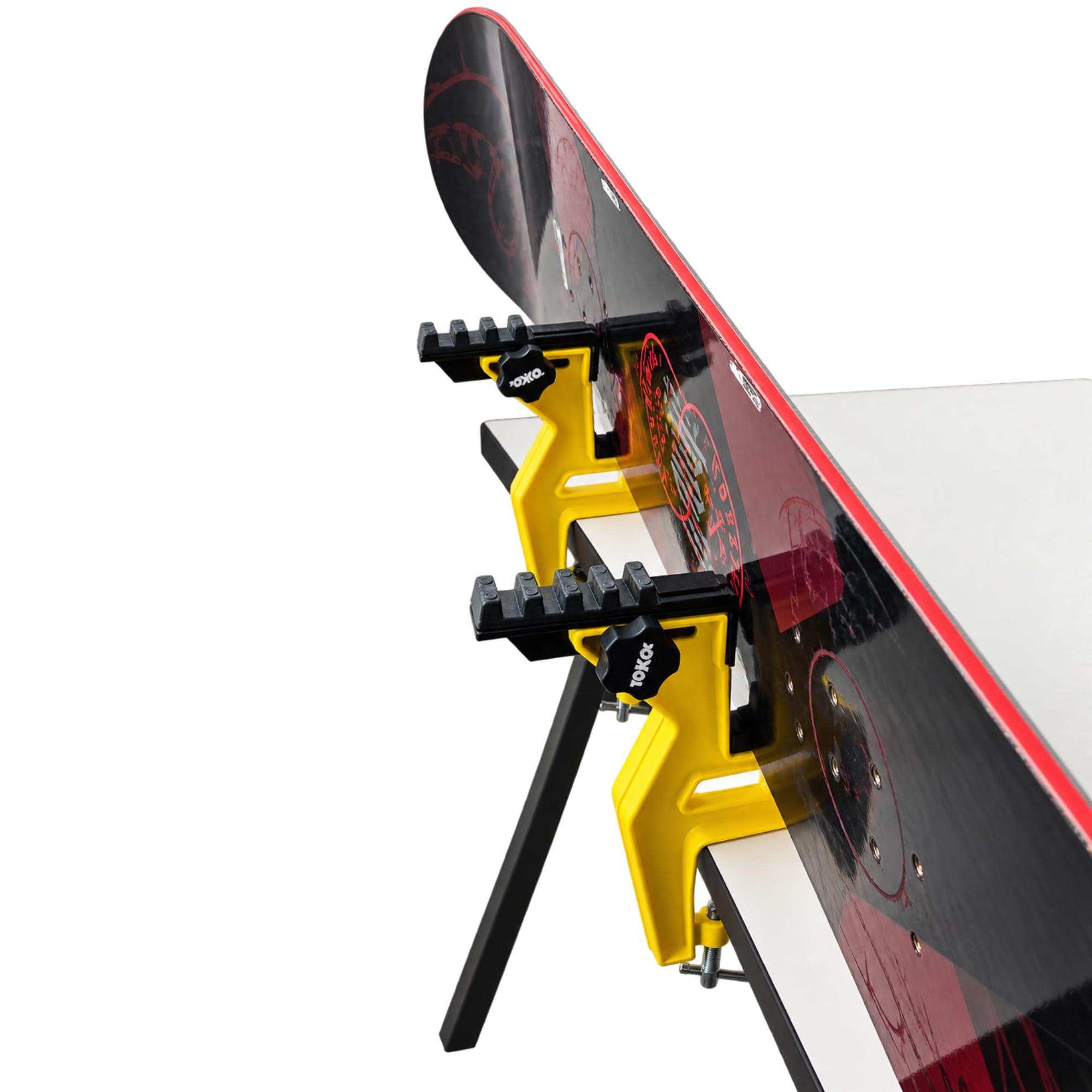 TOKO side profile highlighting wide design for even pressure distribution