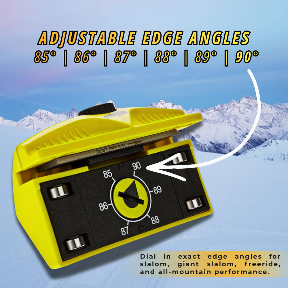 TOKO Edge Tuner PRO packed inside a tuning kit showing easy transportability