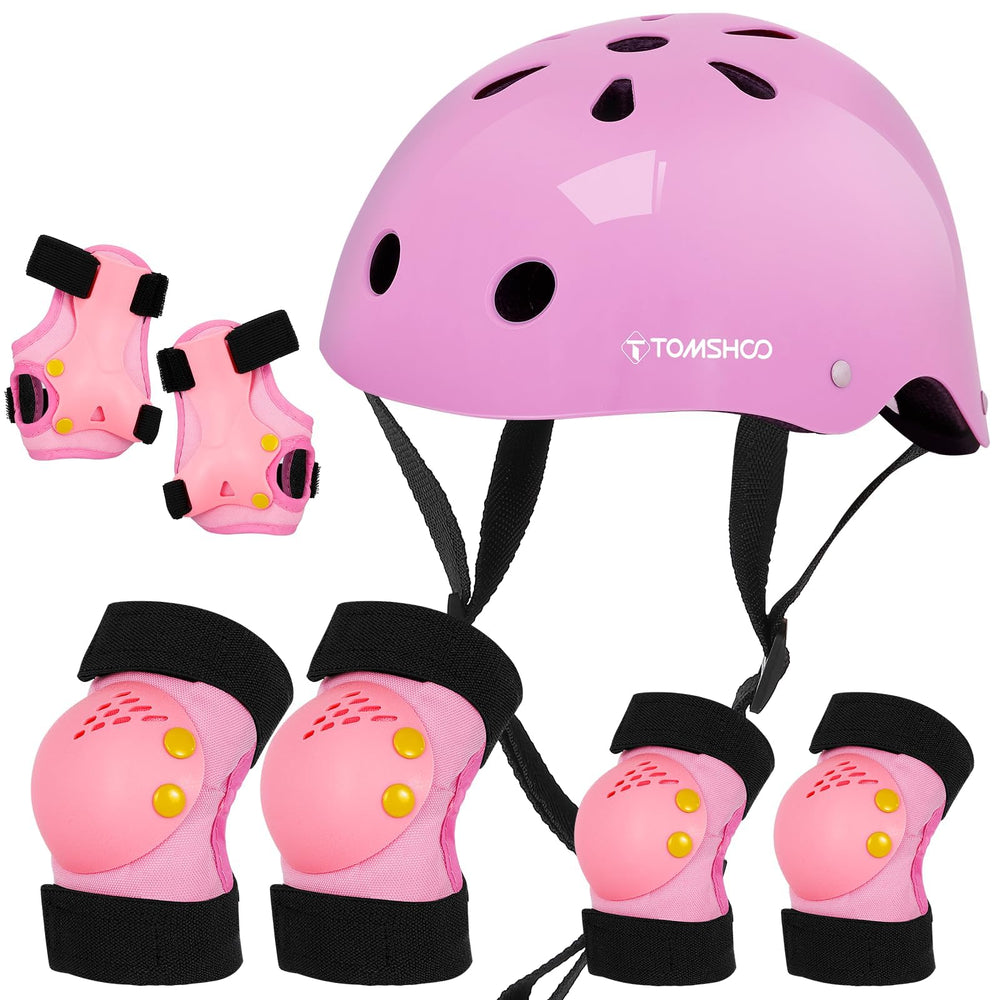 TOMSHOO helmet front view showing secure coverage and visibility benefit