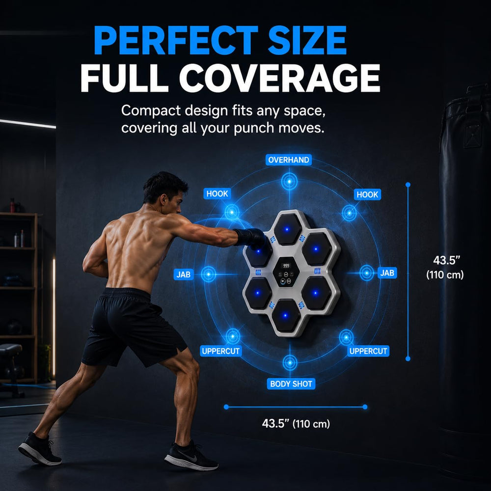 Tomzio gloves and target set laid out ready to use for immediate training