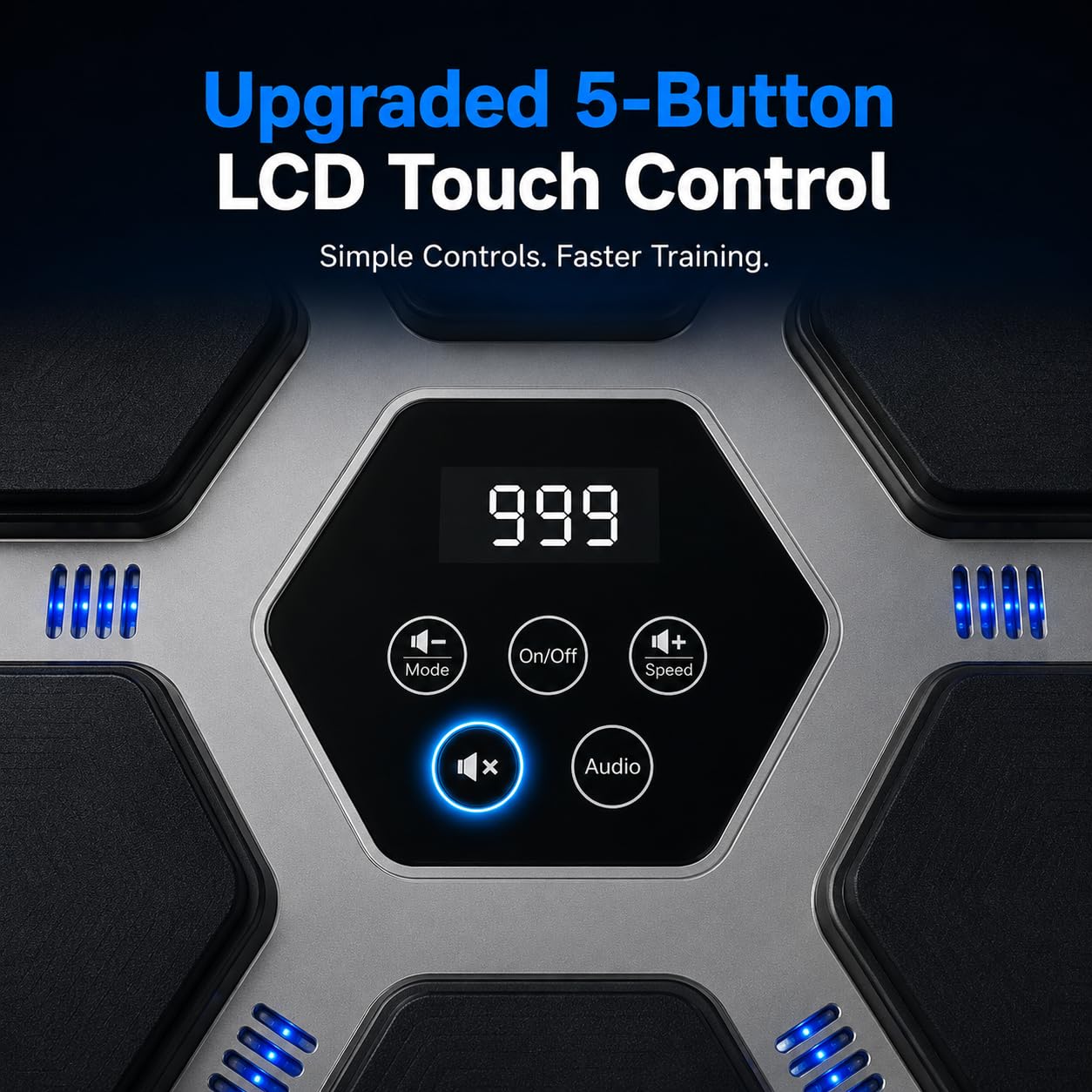 Tomzio TPR pad close-up showing textured surface for shock absorption