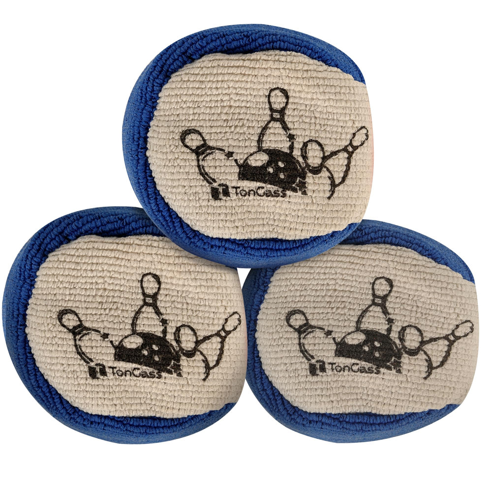 TonGass front view of three grip balls showing compact pack and portability for better grip