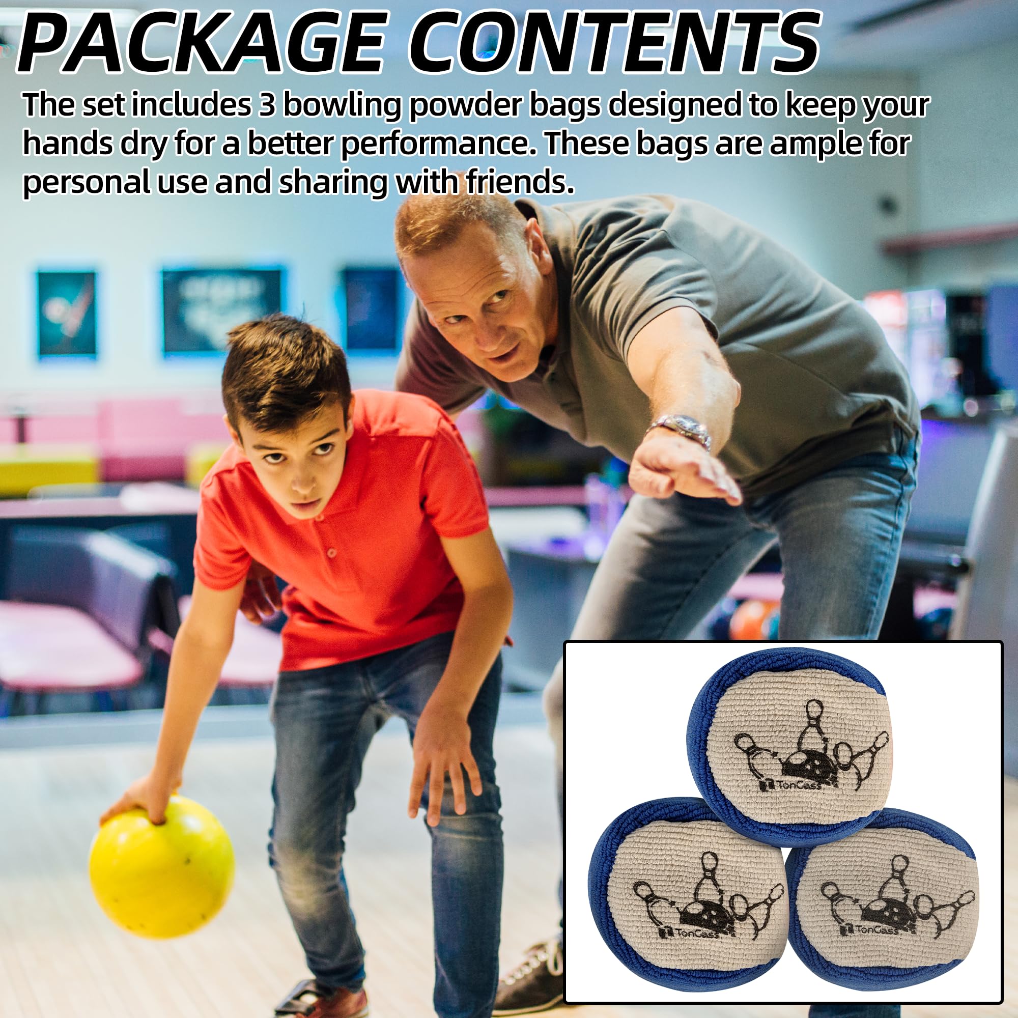 TonGass three-pack display and packaging for easy storage and sharing benefit