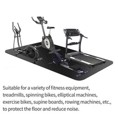 TONINT mat underside grip pattern preventing equipment from sliding