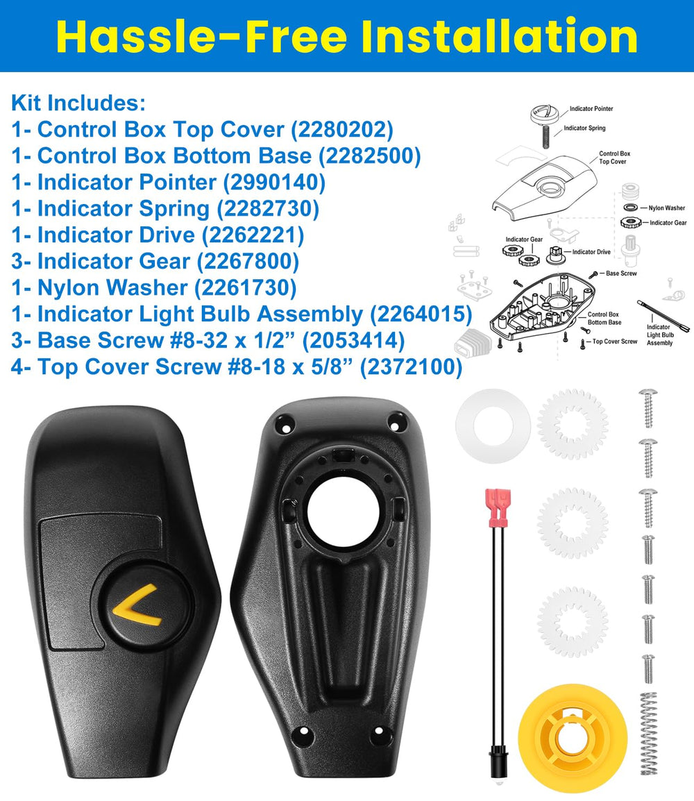 Toolixor indicator pointer and spring detail restoring accurate trim alignment and tension
