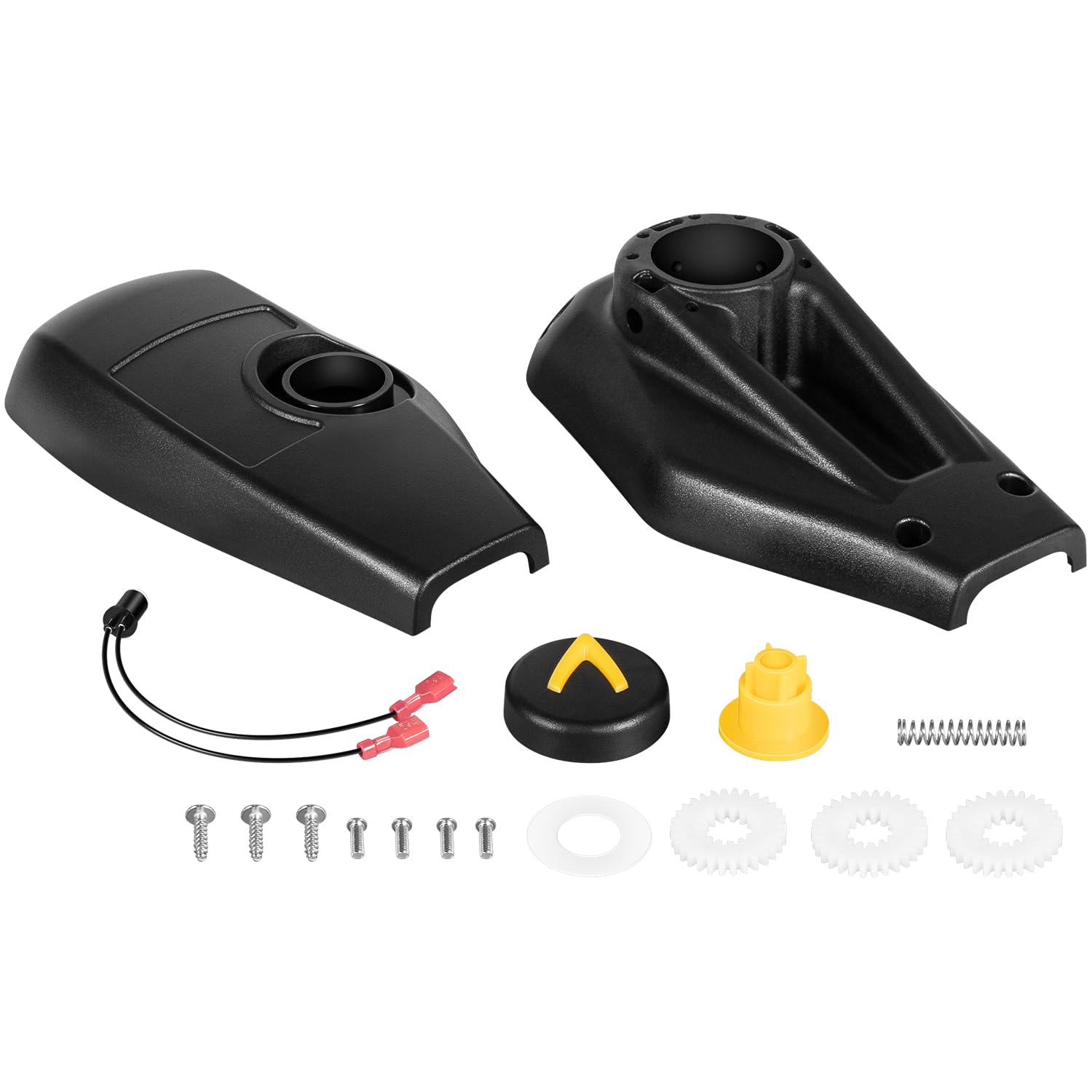 Toolixor installed in boat foot control lifestyle view showing restored functionality on deck