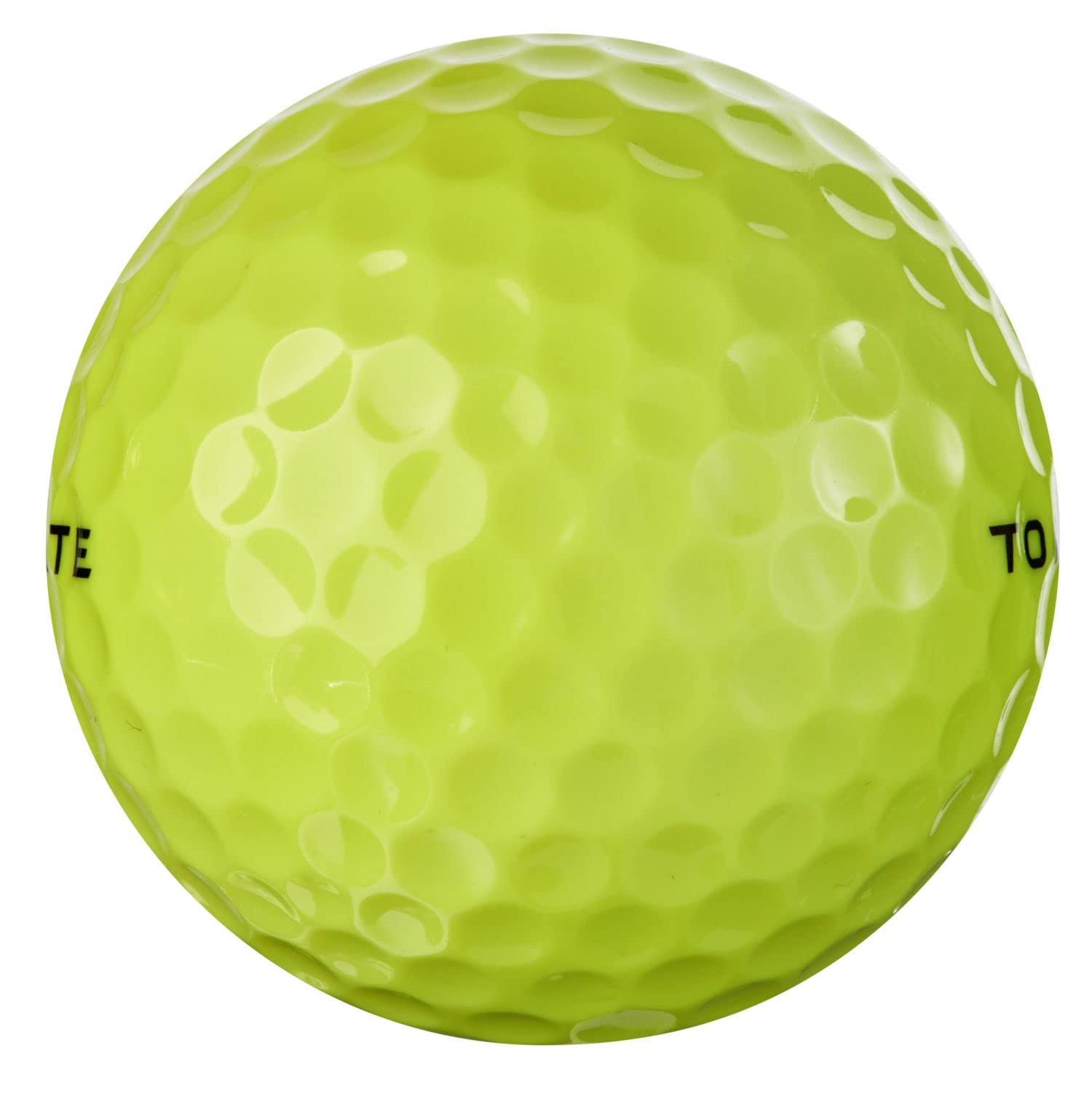 Top Flite ball held in hand demonstrating scale and comfortable feel for confident shots