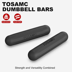 TOSAMC close-up of silicone texture for comfortable, non-slip grip and durability