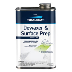 TotalBoat front label quart bottle clearly showing product name and usage benefit