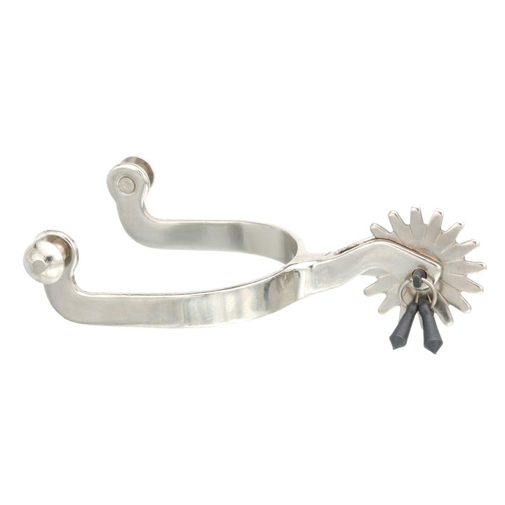 Tough 1 chrome-plated front view showing durable finish and clear jingle bob detail
