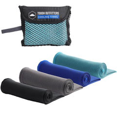 Tough Outdoors front packaging showing 4-pack and cooling benefit